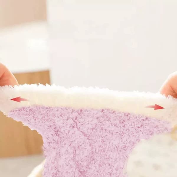 Baby vinterstrumpor Fluffy 04 - on stock 04