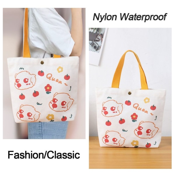 Canvas tygväska Girl Handbag - spot sales B