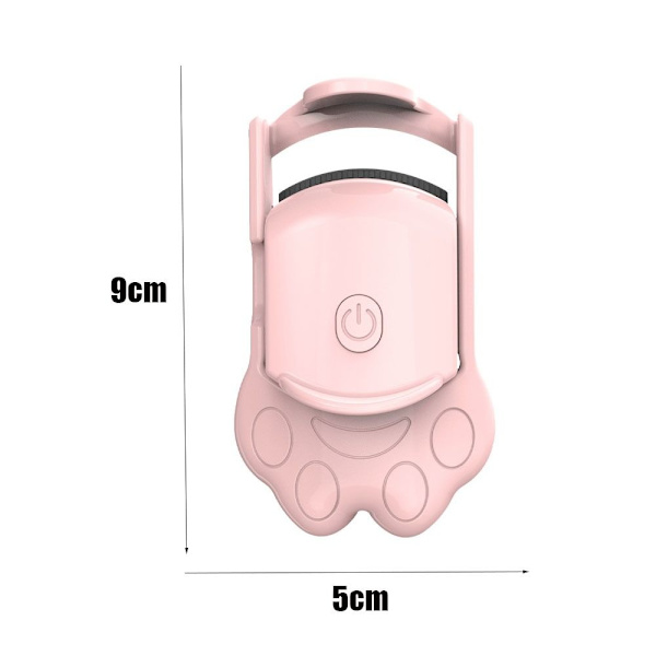 Uppvärmd ögonfransböjare Elektriska ögonfransböjare ROSA - on stock Pink