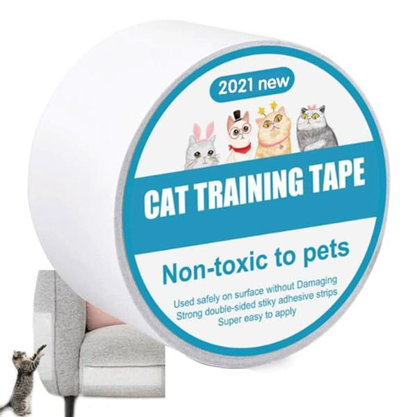 10M Cat Training Tape Scratch Guard - varastossa 10m  x 6.35cm