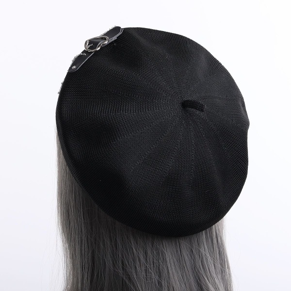 Gotisk Punk Basker Lolita Basker Hatt VINRÖTT - high quality