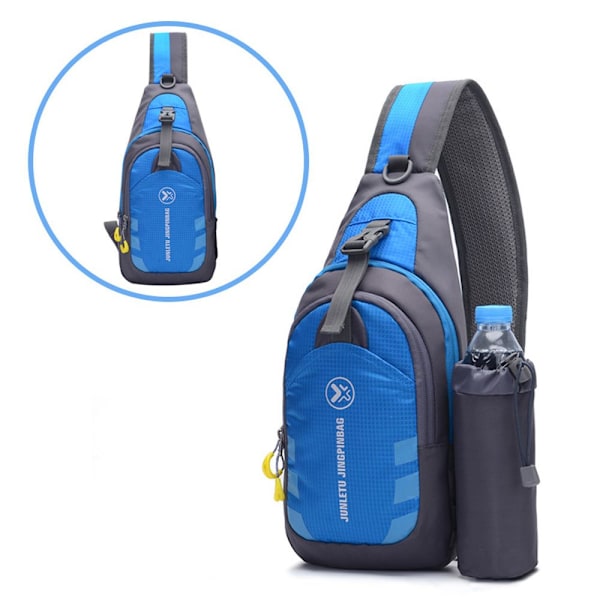 Unisex-rintalaukku Outdoor Sling Backpack MUSTA - varastossa black