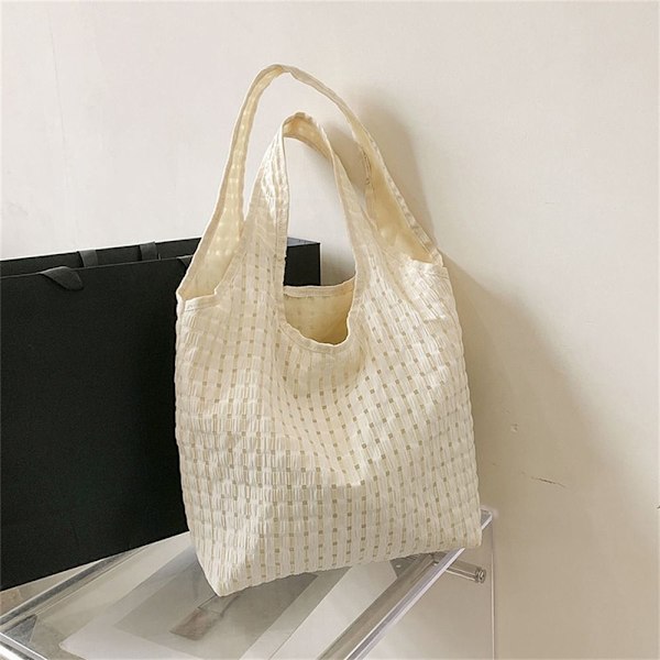 Axelväskor Tygväska BEIGE - on stock beige