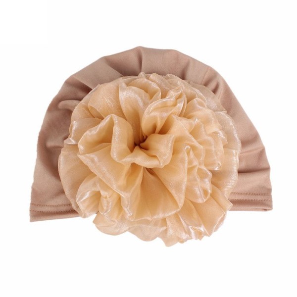 Fashion Flower Turban Hat Women Solid Women - varastossa navy blue