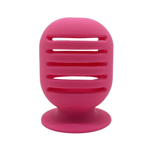 Skönhet Ägg Förvaringslåda Puder Puff Hållare - high quality Rose Red