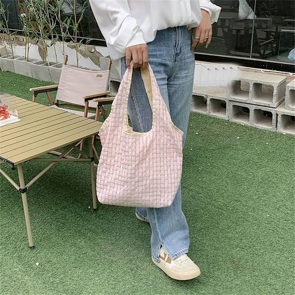 Axelväskor Tygväska BEIGE - on stock beige