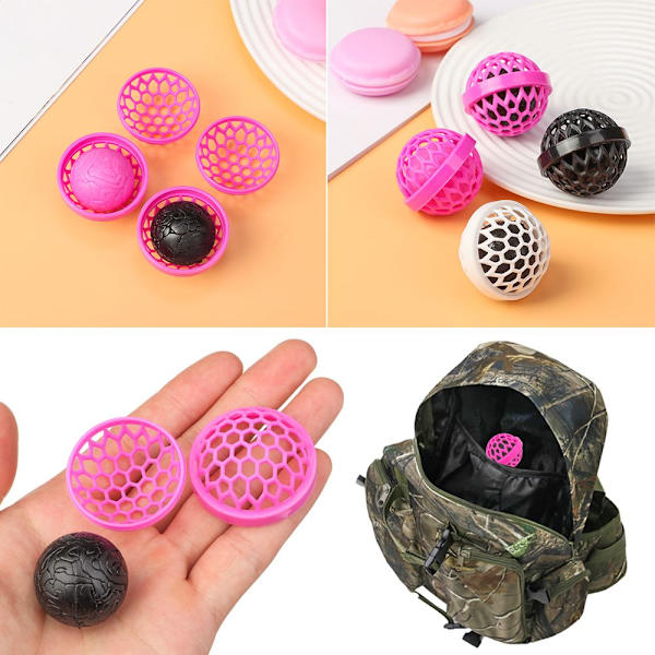 Reppu Clean Ball, pidä laukku puhtaana - myyntipisteet pink 1
