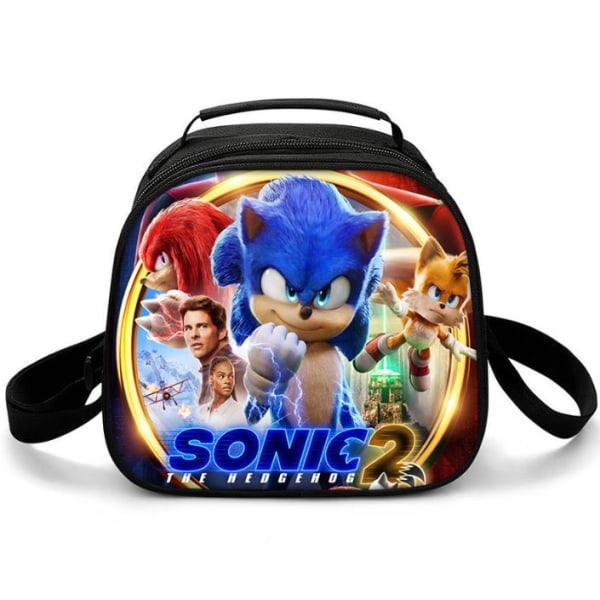 Sonic the Hedgehog Lunch Box Bag For Kid Bärbar och repeterbar - on stock A