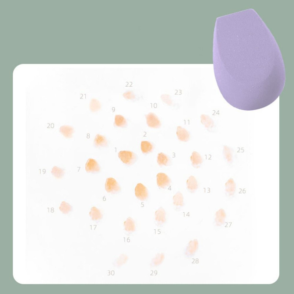 Beauty Egg Makeup Sponge RED - spot-myynti Red