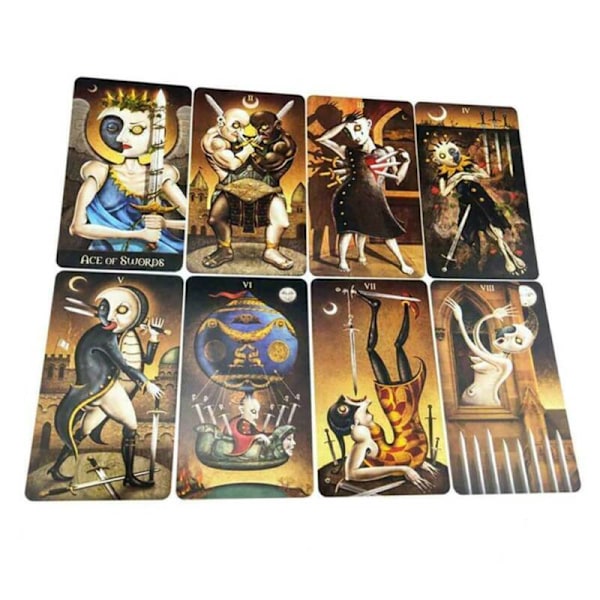 Deviant Moon Tarot -pakka 78 korttia Ennustaminen Profeetta Moderni Tarot - spot-myynti