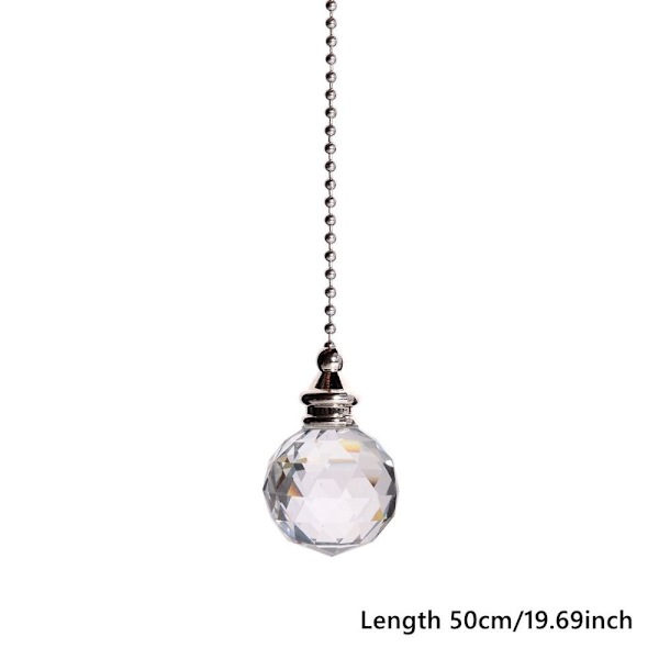 Crystal Style dragkedja med sladdhandtag - stock Green