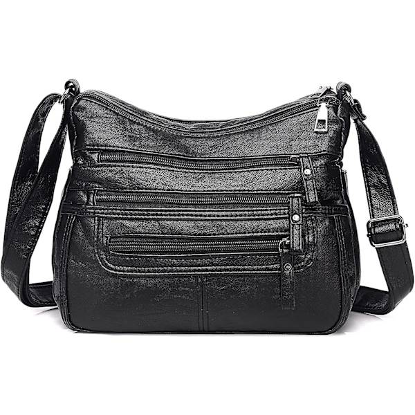 Naisten pieni Messenger Bag Pu Nahkainen Olkalompakko Kukkaro - spot-ale