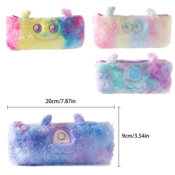 Little Monster Tie-Dye Pencil Case Suloinen muhkea penaali - varastossa