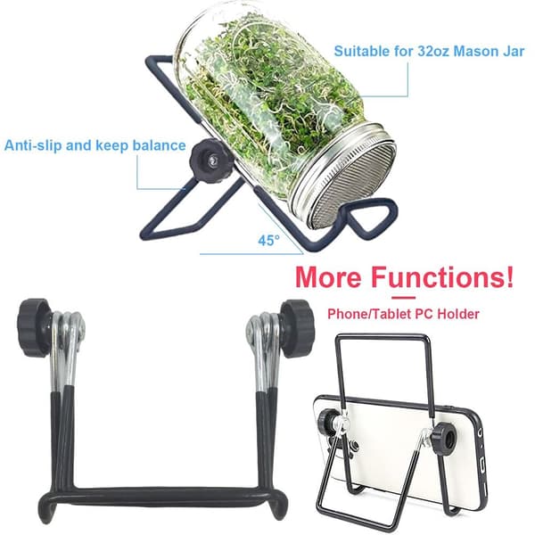 2st Burkhållare Mason Stand Sprouting Bracket - on stock