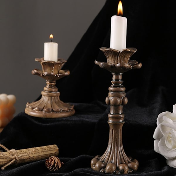 Retro Ljusstake Resin Franskt Ljusstakeställ - high quality M