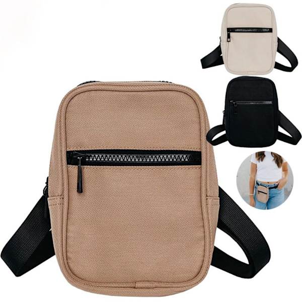 Crossbody laukku Sling bag CAMEL - varastossa camel