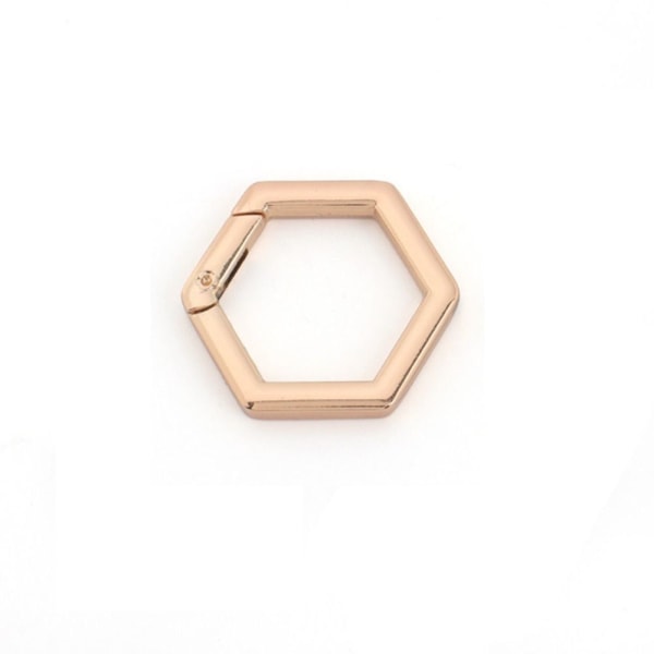 5st Spring Ring Spännen Karbinhake Handväskor GULD 4,5MM - stock Gold 4.5mm