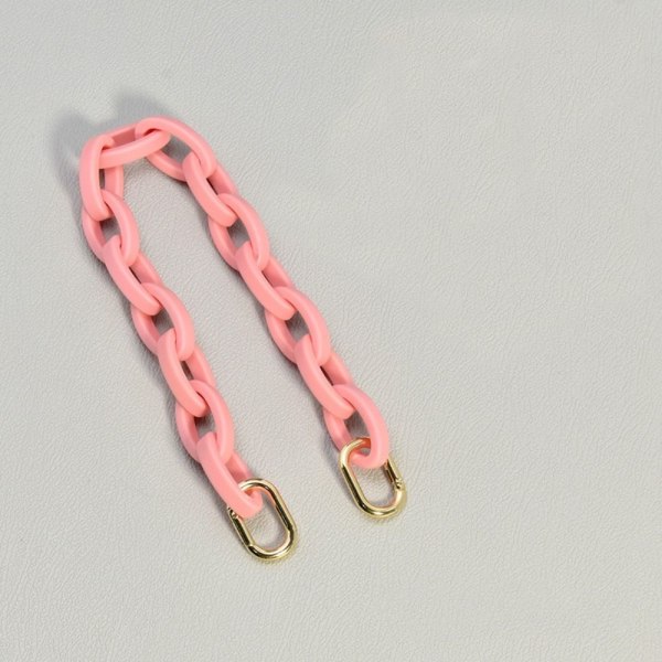 Resin Chain Bag Strap PINK - varastossa pink