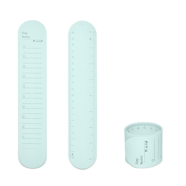 Silicone Slap Ring Note Rannekoru GREEN B - varastossa Green B-B