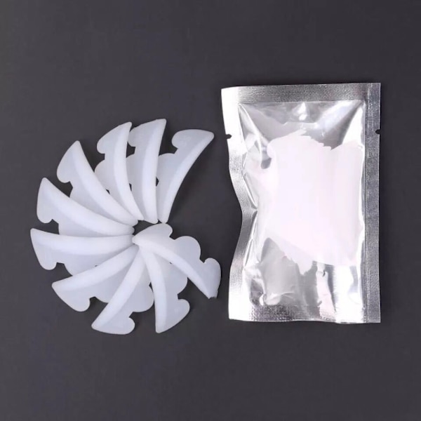 5 paria silikoniripsiä Perm Rod Kierrätetty ripsien Perm Stick - spot-myynti 5 Pairs