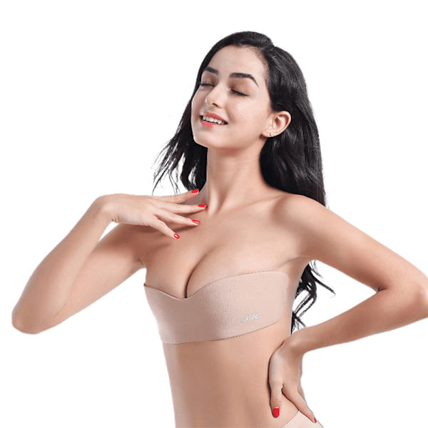 One Piece Silicone Breast Lift Bra Cover Invisible Adhesive Bra - spot-myynti skin A/B