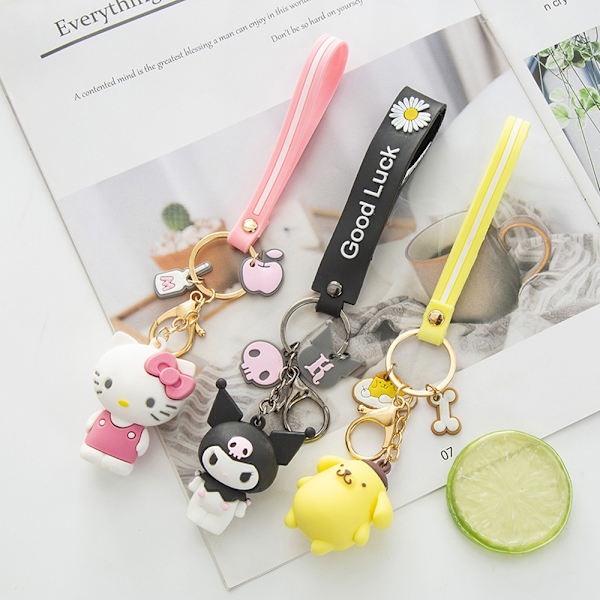 e Sarjakuva Sanrio Kuromi Mymelody Riipus avaimenperä - varastossa A1