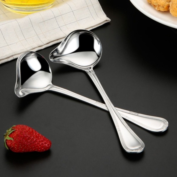 2st Saucier Sås Soppa Skopa Hushållssked Set 2ST - spot sales 2pcs