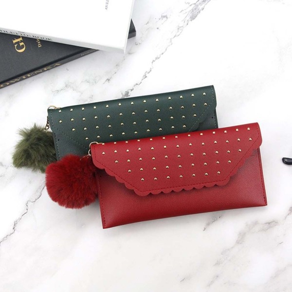 Myntväska Korthållare RÖD - on stock Red