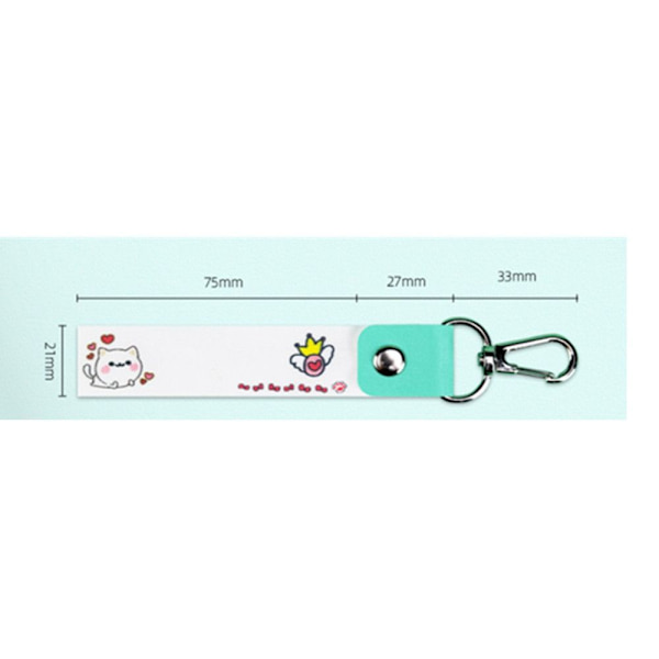 6 kpl Key Ring Badge Holder Badge Reel - varastossa