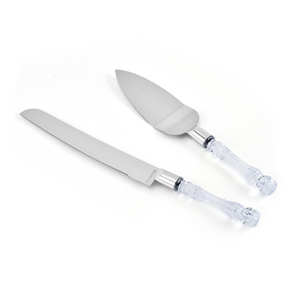 2st Cake Server Divider Spatel Set Bröd - stock