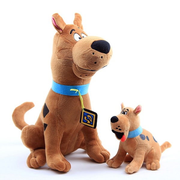 Scooby Doo Dog Plysch fylld leksak Mjuk och söt Danois docka Julklapp till barn - stock A