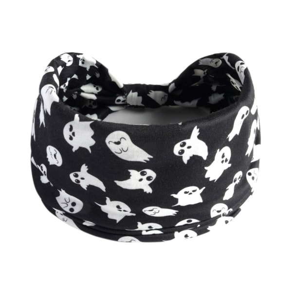 ST Halloween Sweat Hårband Pumpa Bredbrättat hårband - spot försäljning 2
