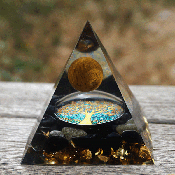 Orgone Pyramid Positiv energigenerator STYLE4 - high quality