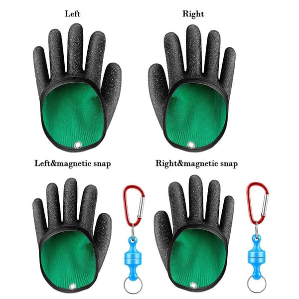 Fishing Catching Gloves Professional Catch Fish LEFT - spot-ale Left