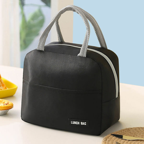 Campingväska Thermal Box Slitstark vattentät kylare - stock Black