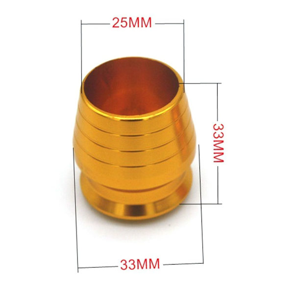 1 pari Universal Motorcycle Handle GOLD - korkea laatu Gold