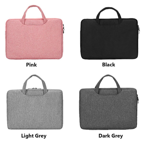 11 13 14 15,6 tommer håndtaske til bærbar computer SORT 13-14 TOMMER - on stock Black 13-14 inch