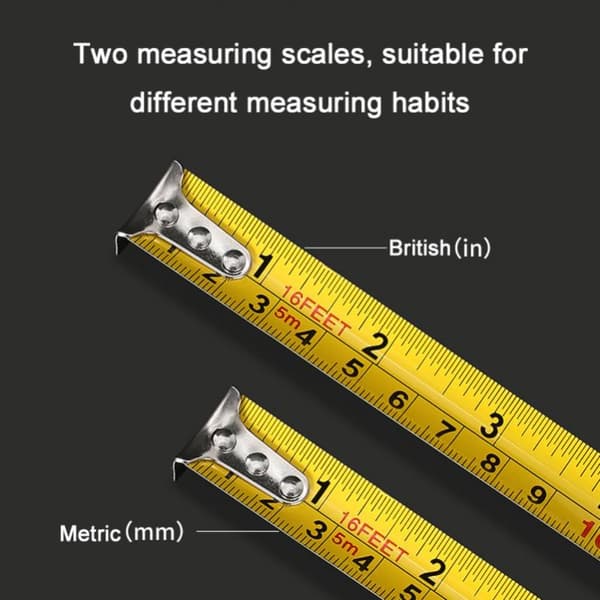 Stålmått Infällbar - high quality 5M 19MM