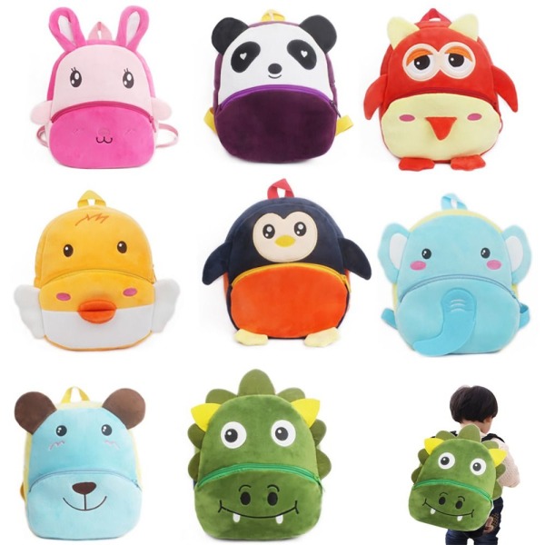 Animal Plysch Ryggsäck Skolväskor PANDA - spot sales Panda