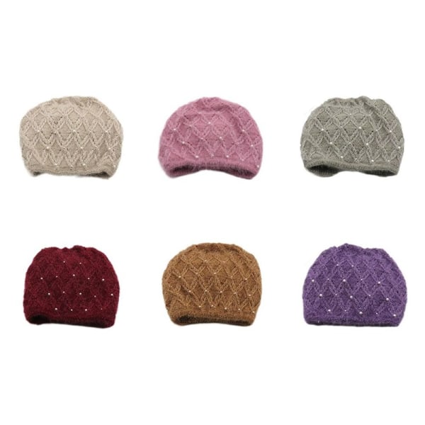 Vinterhatt Beanies Hatt ROSA - spot försäljning Pink