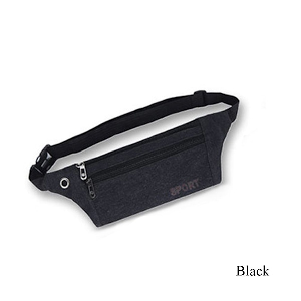 Midjeförpackningar Fanny Pack SVART - high quality black