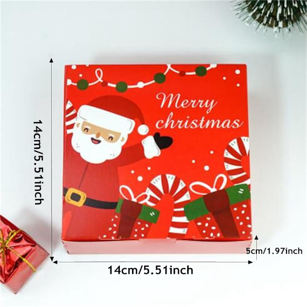 Julklappsaskar gynnar söta kexgodis G-1PC - high quality