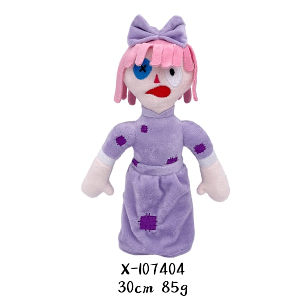 Magiska Digitala Cirkusen Animation Clown Kanin Plyschdocka Barnpresent Gangle Gangle