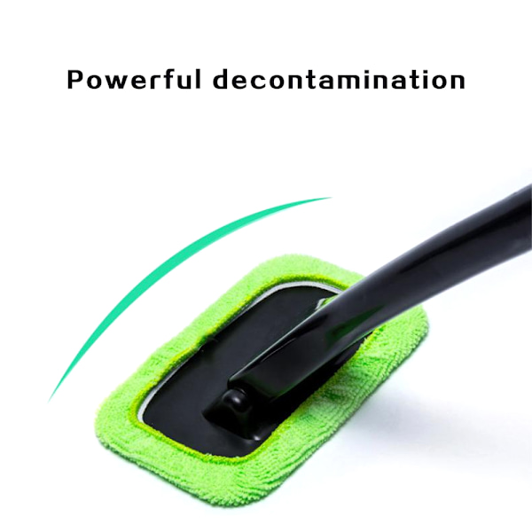 Windshield Clean Tool Microfiber Bilrengöringsborste för bil - spot sales green