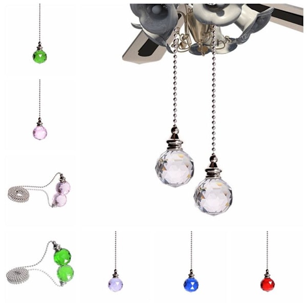 Crystal Style dragkedja med sladdhandtag - spot sales Pink