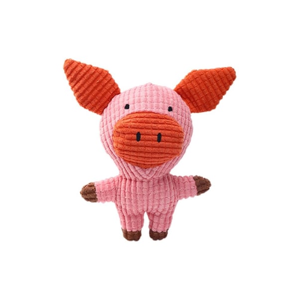Koiran purulelut Kuuluva pehmo Porsas - laadukas Piglet