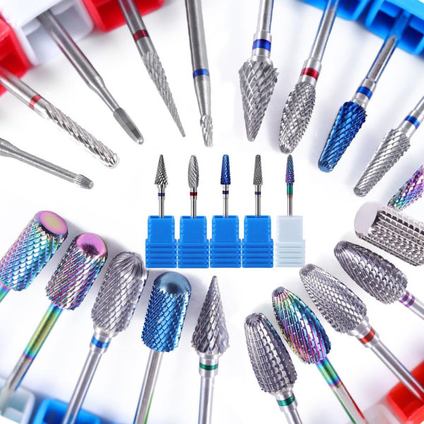 Nail Drill Bit Nail File Sliphuvud - on stock OWM-23