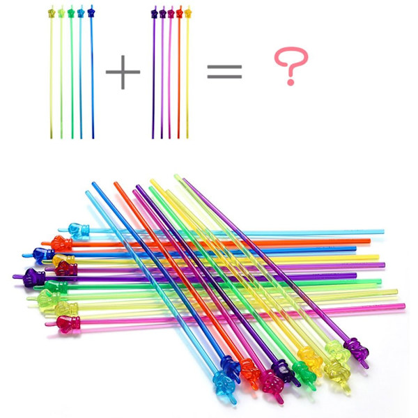 10ST Fingerläspinnar Teaching Stick Whiteboard-pekare 10PCS/Set - stock 10PCS/Set