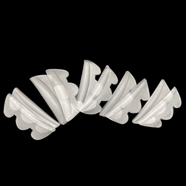 5 par silikon ögonfrans Perm Rod Återvunnen ögonfrans Perm Stick - spot sales 5 Pairs