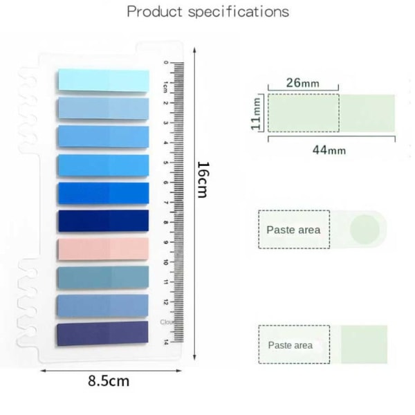 Sticky Notes Memo Pad - korkea laatu 7